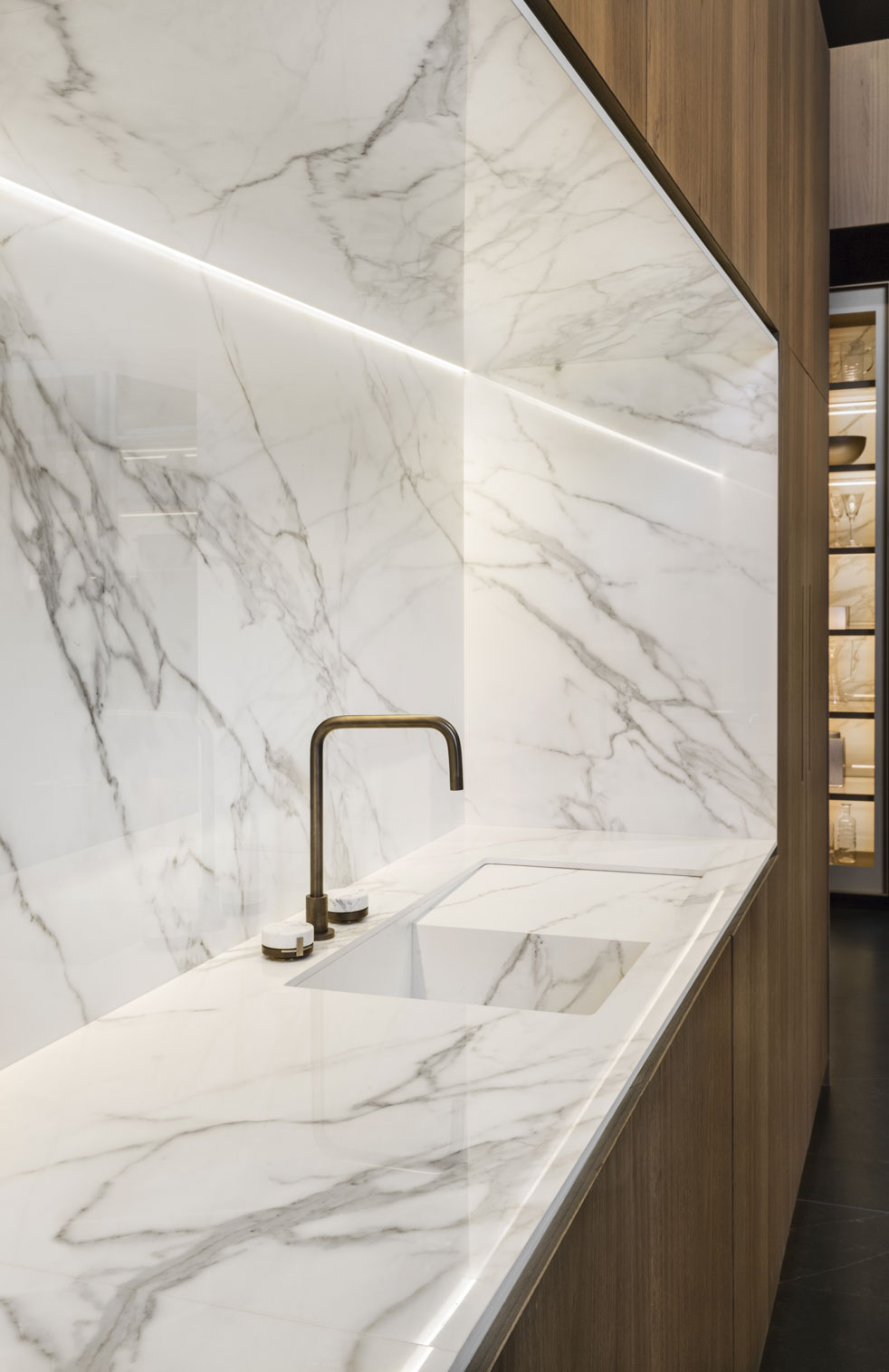 Neolith Calacatta cuisine 1