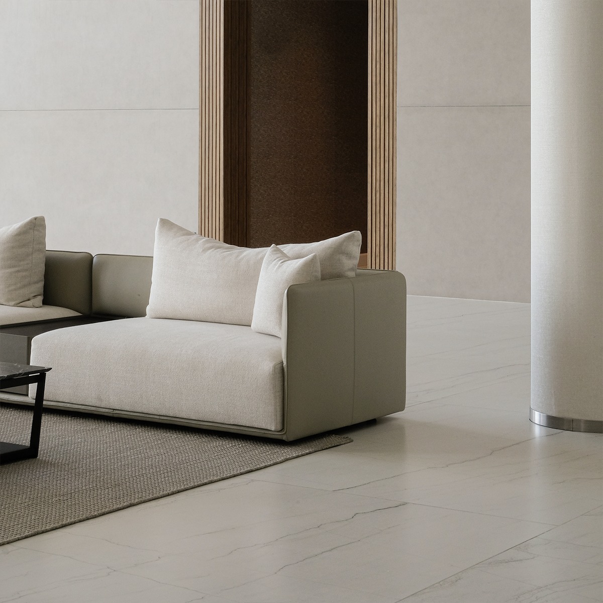 Laviere - mont blanc mur sol 1