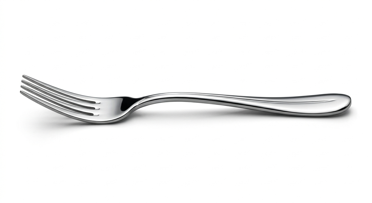 Fourchette en argent