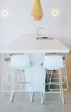 Plan de travail en pierre frittée Neolith par Pietra